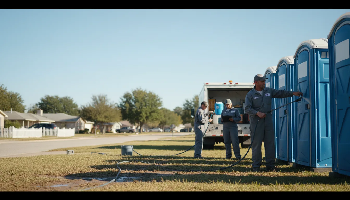 Long-Term Portable Toilet Rental in Creola, OH near me